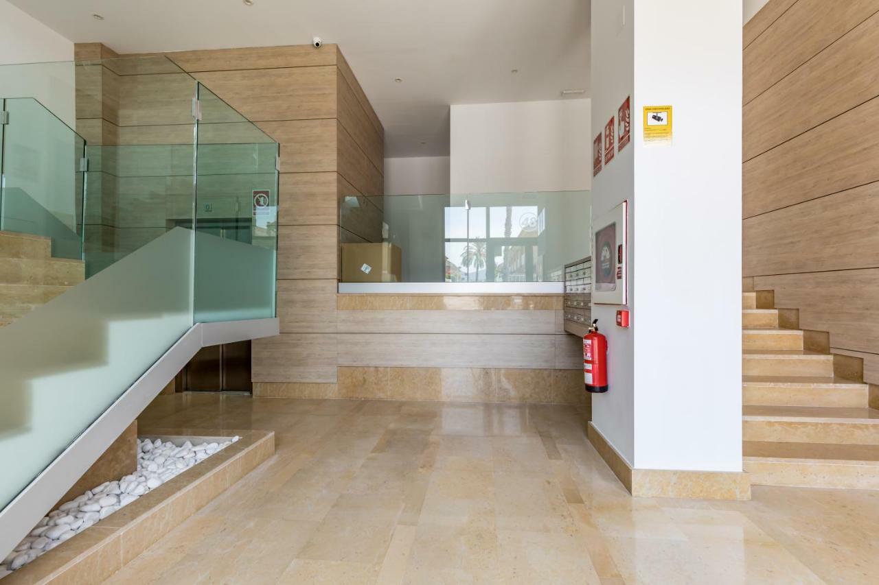 Luxury Beach Front Apartment With Pool Valencia Ngoại thất bức ảnh